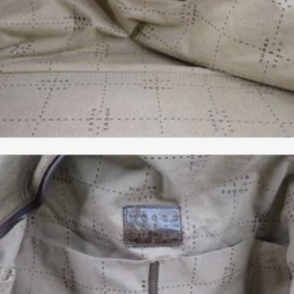 Moore & Giles Benedict Bison Weekend Bag Leather & Suede Green Brown Duffle 2008 - Picture 5 of 6